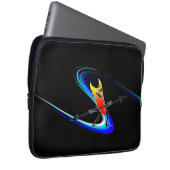 Tiki Surfer Laptopschutzhülle (Vorne Rechts)