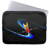 Tiki Surfer Laptopschutzhülle (Vorderseite)