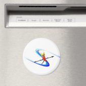 Tiki Surfer Magnet (In Situ (Geschirrspüler))