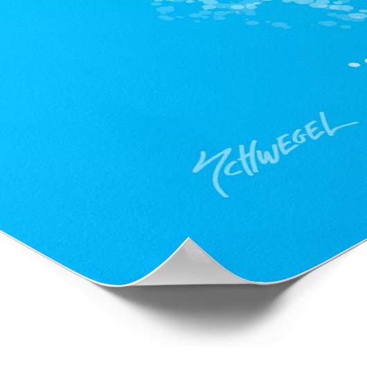 Tiki Surfer Poster (Ecke)