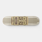Tiki TAN Skateboard (Horizontal)