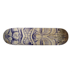 TIKI Tätowierung Brett Skateboard