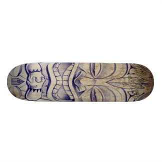 TIKI Tätowierung Brett Skateboard