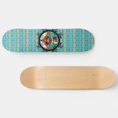 Tiki Tattoo Frog Skateboard (Horizontal)