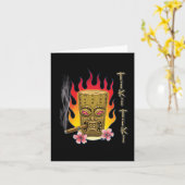 Tiki Tiki Anmerkungs-Karte Karte (Gelbe Blume)