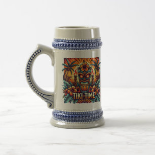 Tiki Time Beer Stein Bierglas