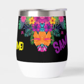 Tiki Time Birthday Party Thermal Drink Tumbler (Links)
