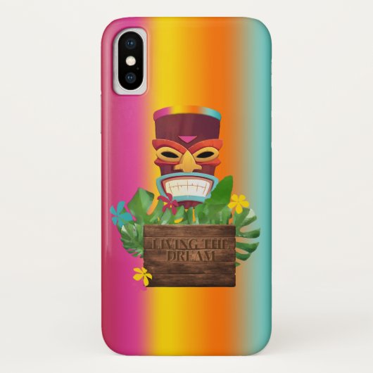 Tiki Time Case-Mate iPhone Hülle (Rückseite)