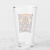 Tiki Time Glass Cup Glas (Rückseite)