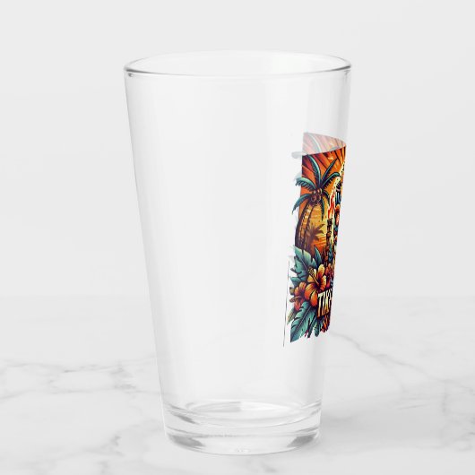 Tiki Time Glass Cup Glas (Rechts)