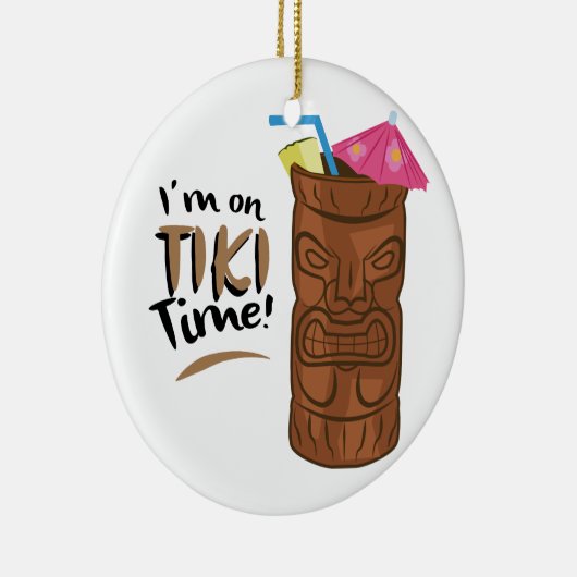 Tiki Time Keramik Ornament (Rechts)