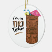 Tiki Time Keramik Ornament (Links)
