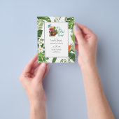 Tiki Time Luau Summer Beach Paare Einladung Flyer (Gruppe)