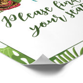 Tiki Time Luau Summer Poster (Ecke)