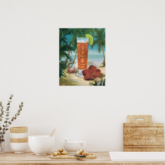 Tiki Time Poster (Küche)