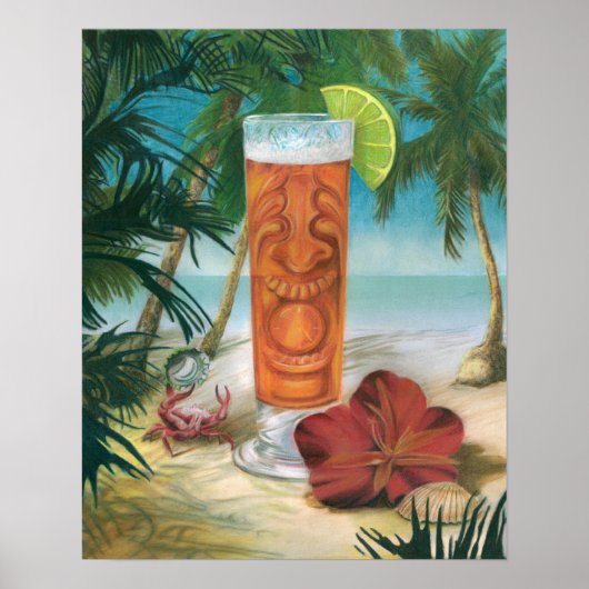 Tiki Time Poster (Vorne)