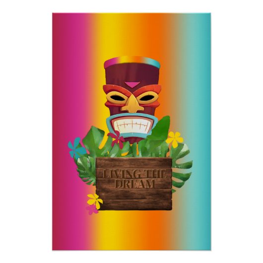 Tiki Time Poster (Vorderseite)