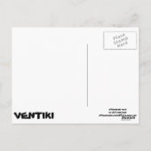 Tiki Time Postkarte (Rückseite)