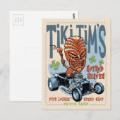 Tiki Tim's II Postkarte (Vorne/Hinten)