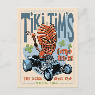 Tiki Tim's II Postkarte