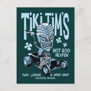Tiki Tim's Postkarte