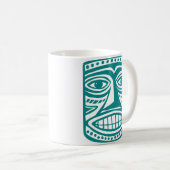 Tiki Toby - Aqua Kaffeetasse (VorderseiteRechts)