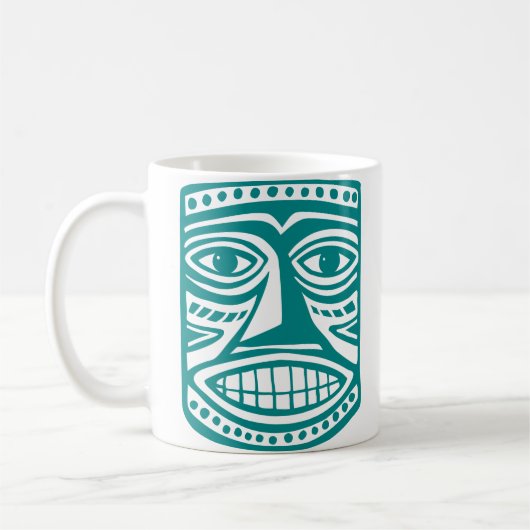 Tiki Toby - Aqua Kaffeetasse (Links)