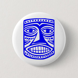 Tiki Toby - Blue Button