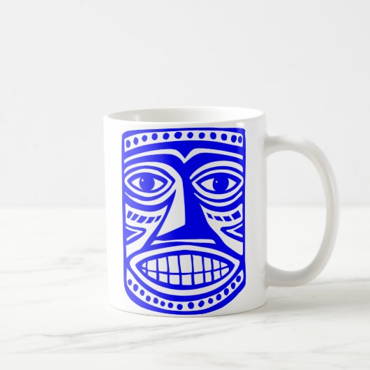 Tiki Toby - Blue Kaffeetasse (Rechts)