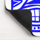 Tiki Toby - Blue Mousepad (Ecke)
