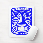 Tiki Toby - Blue Mousepad (Mit Mouse)