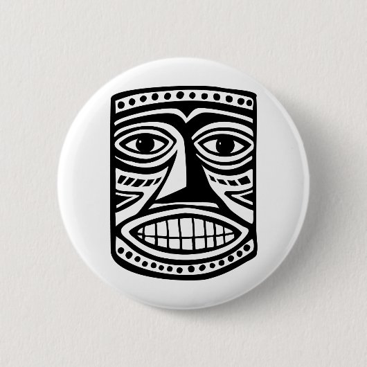 Tiki Toby Button (Vorderseite)