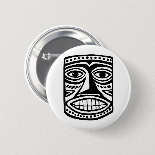 Tiki Toby Button (Vorne & Hinten)