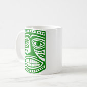 Tiki Toby - Green Kaffeetasse (Vorderseite Links)
