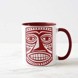 Tiki Toby - Maroon Tasse