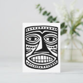 Tiki Toby Postkarte (Stehend Vorderseite)