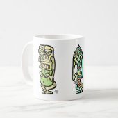 Tiki tOny tiki Tassentriptychon Kaffeetasse (Vorderseite Links)