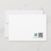 Tiki Totem Abschluss Gruß Karte (Rückseite)