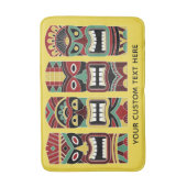 Tiki Totems individuelle Text- und Farbbadmatten Badematte (Vorderseite Vertikal)