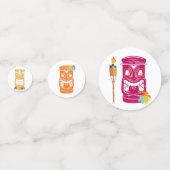 Tiki Totems Konfetti (Vorderseiten)
