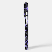 Tiki Trader Hawaiian Lavender Gray Case-Mate iPhone Hülle (Rückseite / Links)