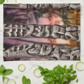 Tiki Tribal Council, Big Island Hawaii, Geschirrtuch (Gefaltet)