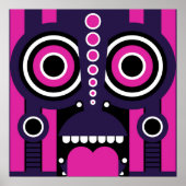 Tiki Tribal Mask Poster (Vorne)