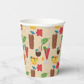 Tiki Tropical Cocktails Pappbecher (Rechts)