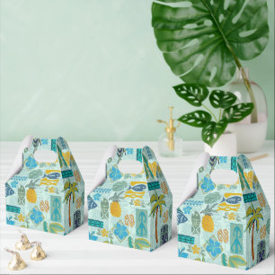 Tiki Tropix Favor Box Geschenkschachtel