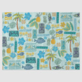 Tiki Tropix Tissue Paper Seidenpapier (Vorderseite)