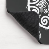 Tiki Turtle Tattoo Mousepad (Ecke)