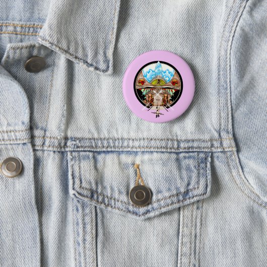 Tiki Village Button (Beispiel)