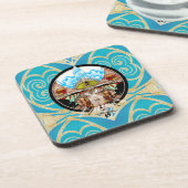 Tiki Village Getränkeuntersetzer (Linke Seite)