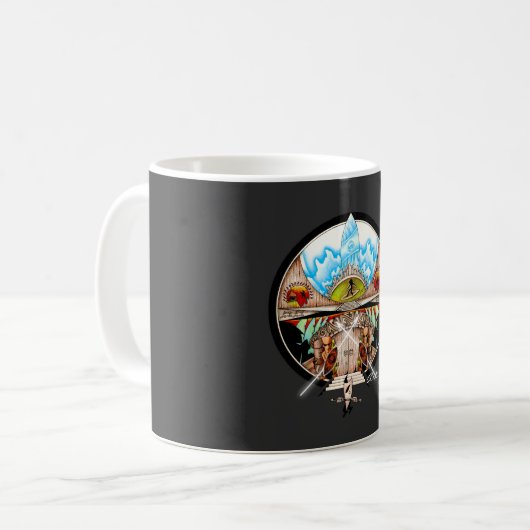 Tiki Village Kaffeetasse (Vorderseite Links)